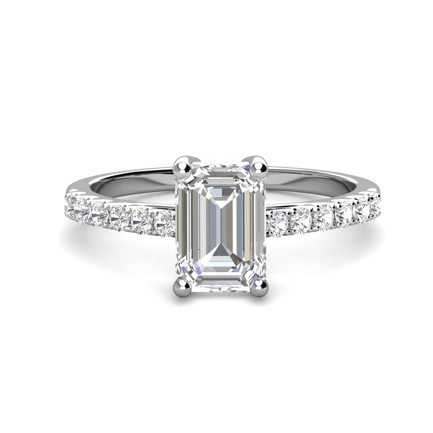 Moissanite Liaison Élégante MR099 Ring