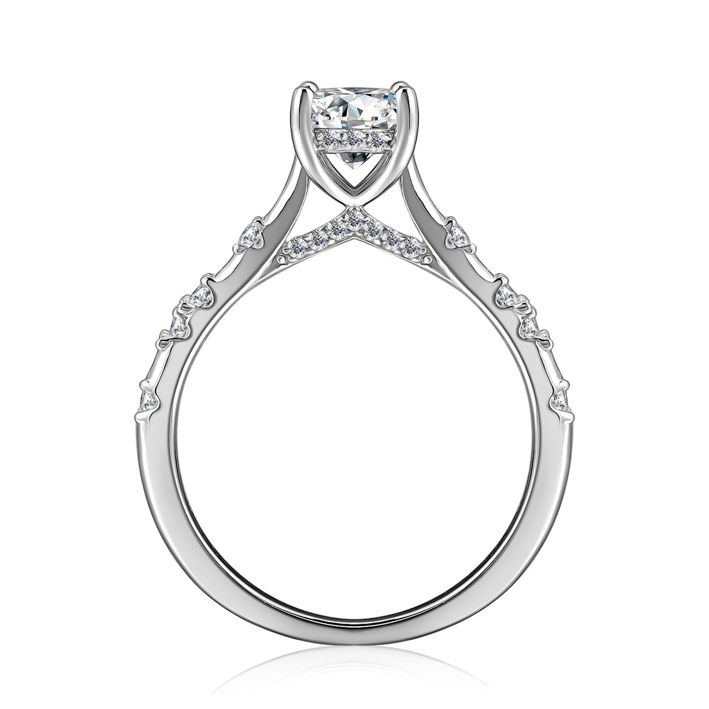 Moissanite Éclat Éternel Ring