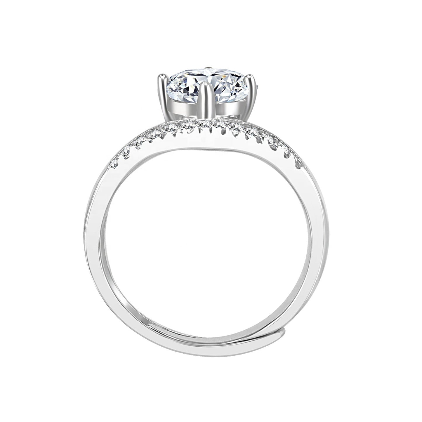 Moissanite Séduction Céleste MR055 Ring