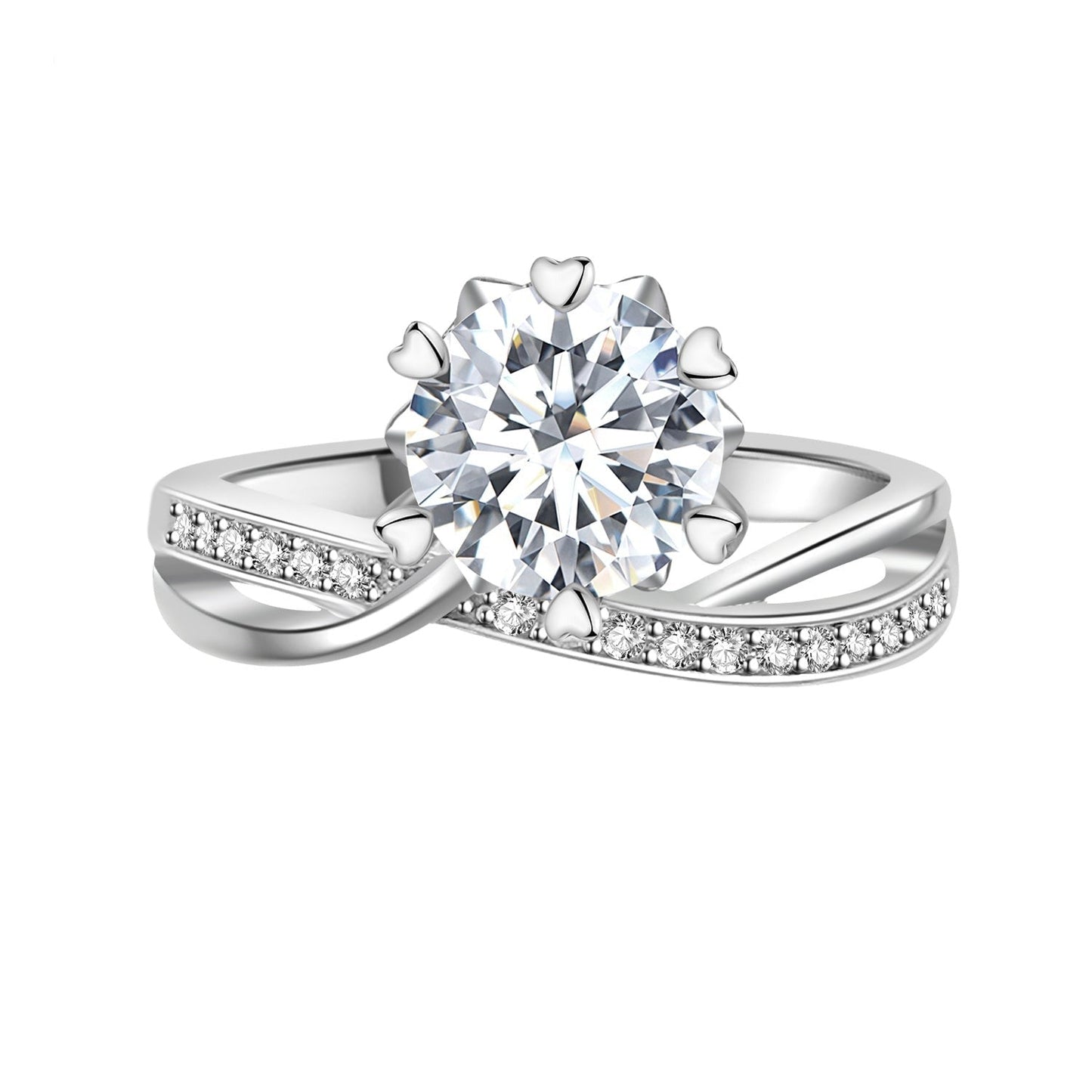 Moissanite Charme Envoûtant MR049 Ring