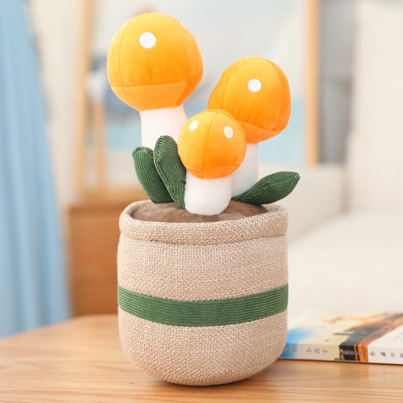 Kawaii Plant Pot Plush