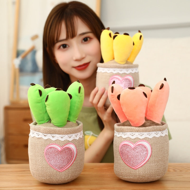 Kawaii Plant Pot Plush