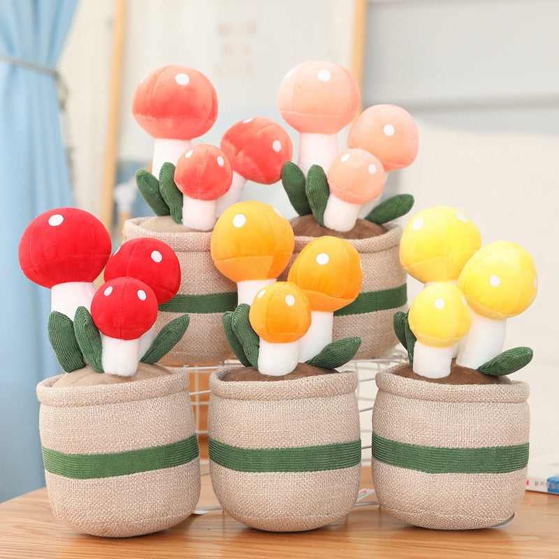 Kawaii Plant Pot Plush