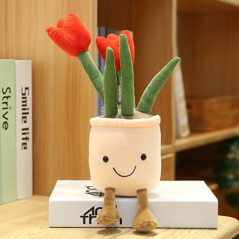 Kawaii Plant Pot Plush