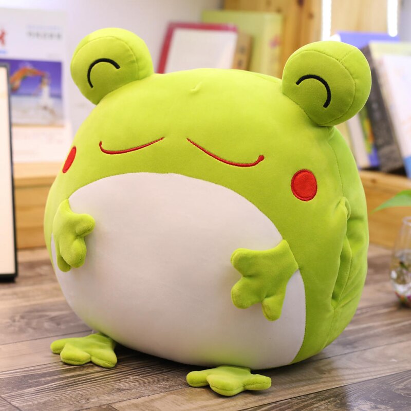 Kawaii Green Frog Plush