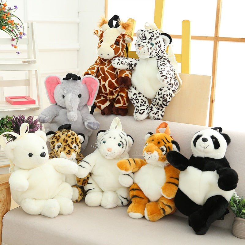 Plush Animals Backpacks For Kids