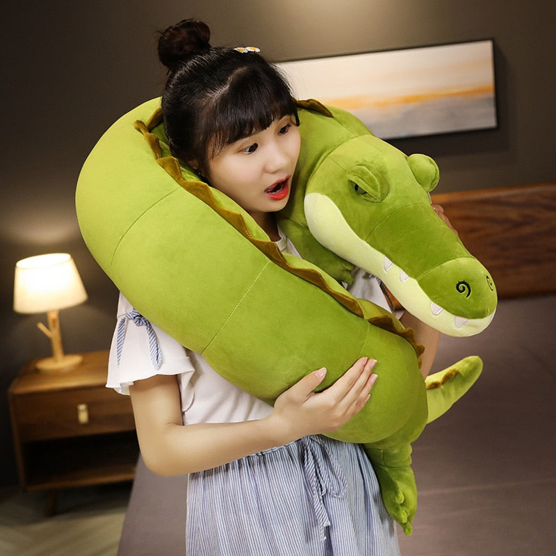 Giant Bubbly Alligator Plush