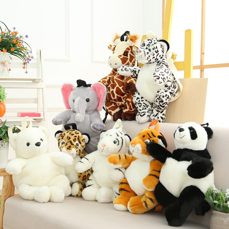 Plush Animals Backpacks For Kids