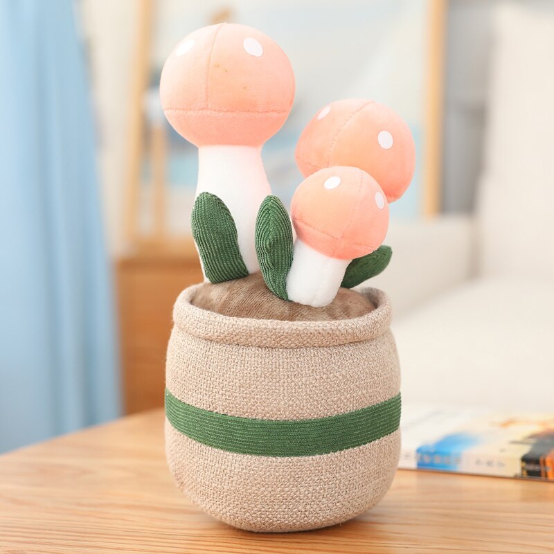 Kawaii Plant Pot Plush