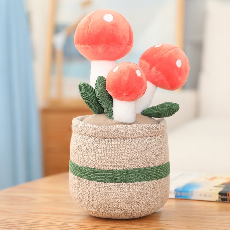 Kawaii Plant Pot Plush