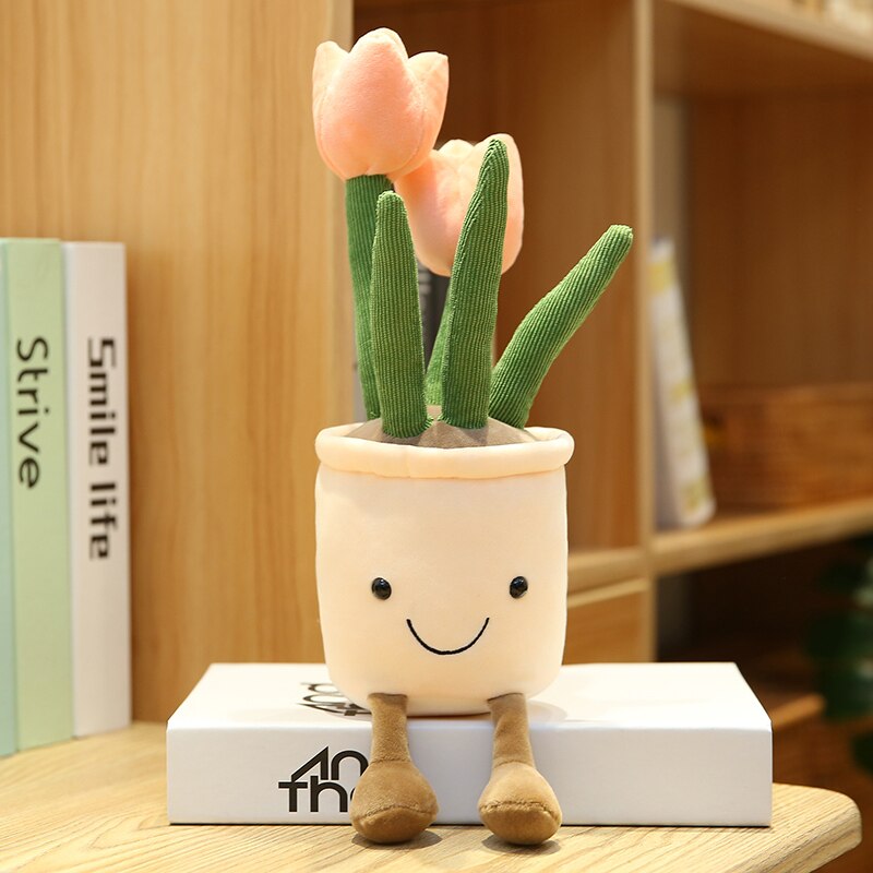 Kawaii Plant Pot Plush