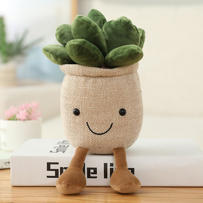 Kawaii Plant Pot Plush