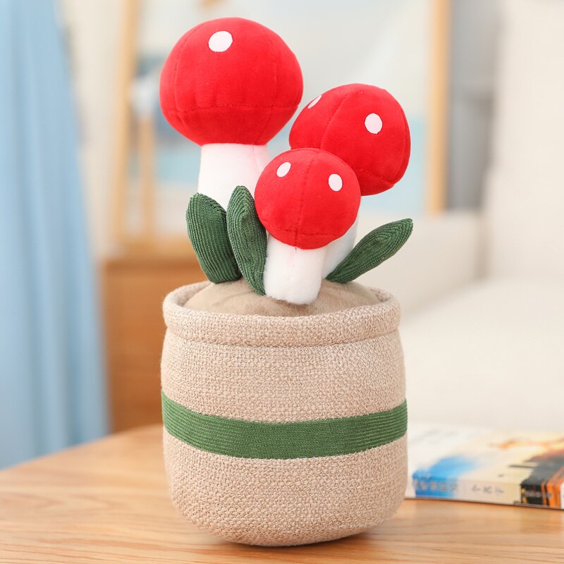 Kawaii Plant Pot Plush