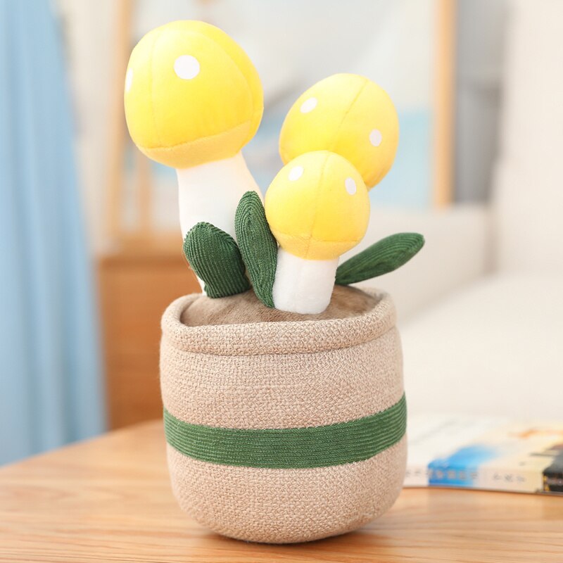 Kawaii Plant Pot Plush