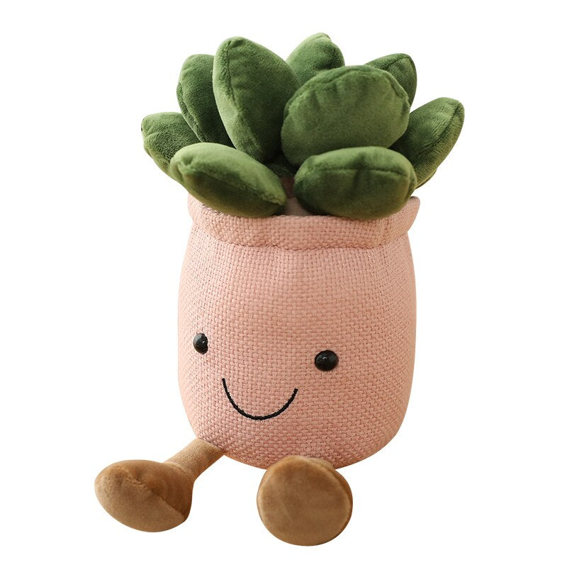 Kawaii Plant Pot Plush