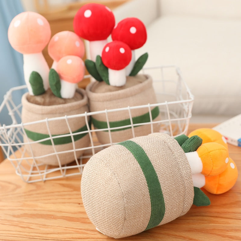 Kawaii Plant Pot Plush