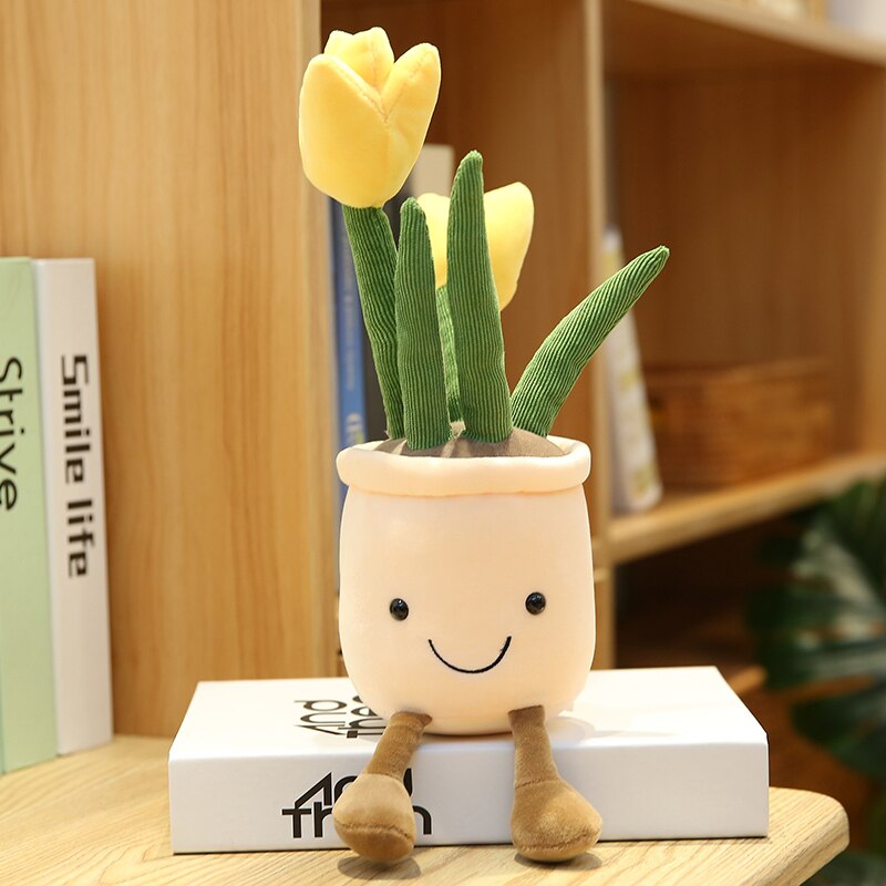 Kawaii Plant Pot Plush